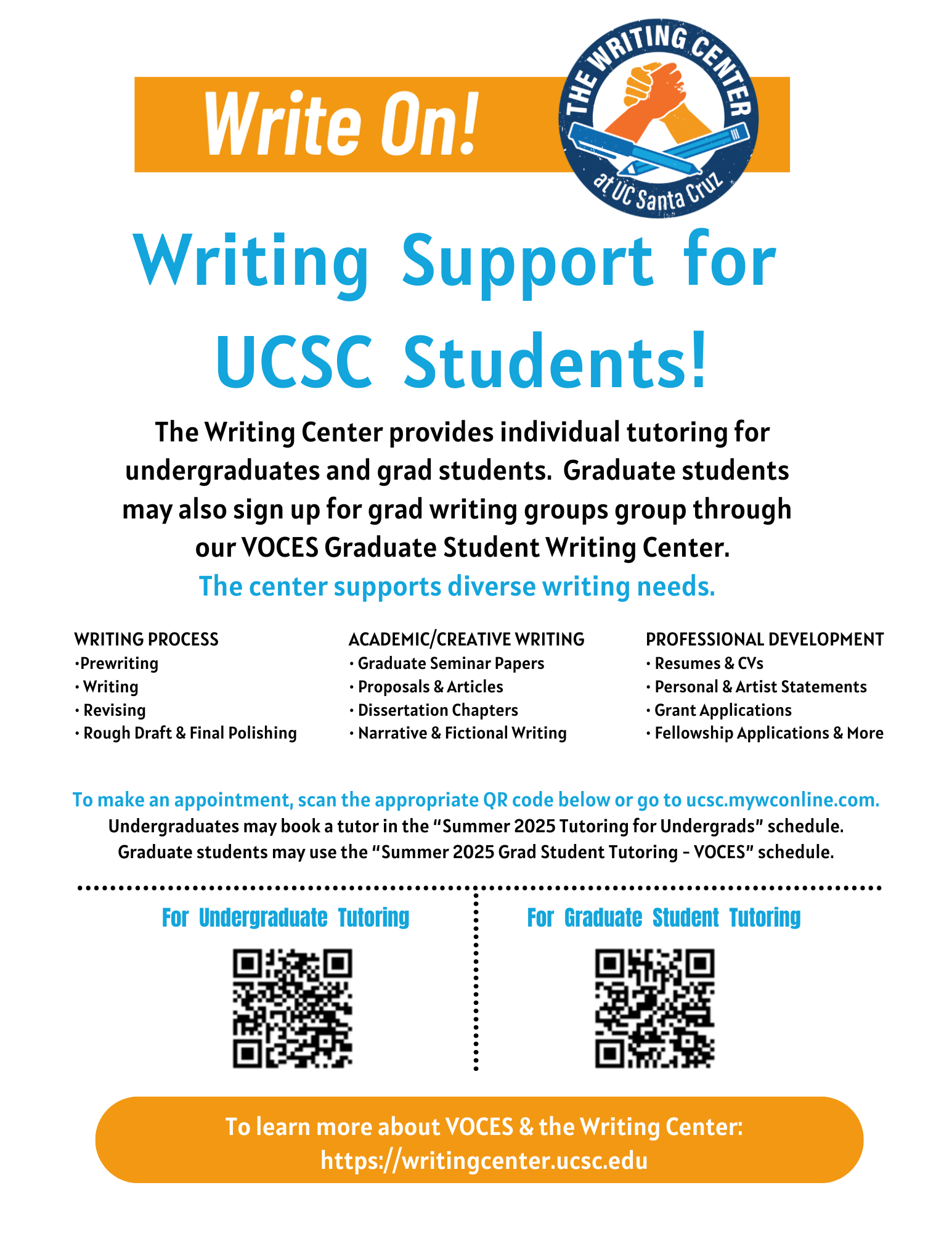 Flyer for Summer 2025 Tutoring services for grad and undergrad students.png